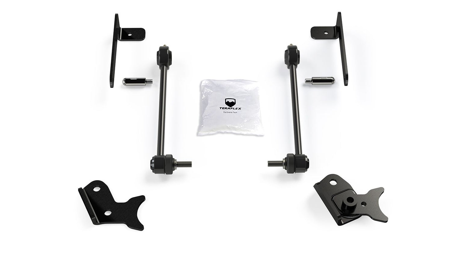 JL / JT: Front Sway Bar Quick Disconnect Kit (0–6” Lift)