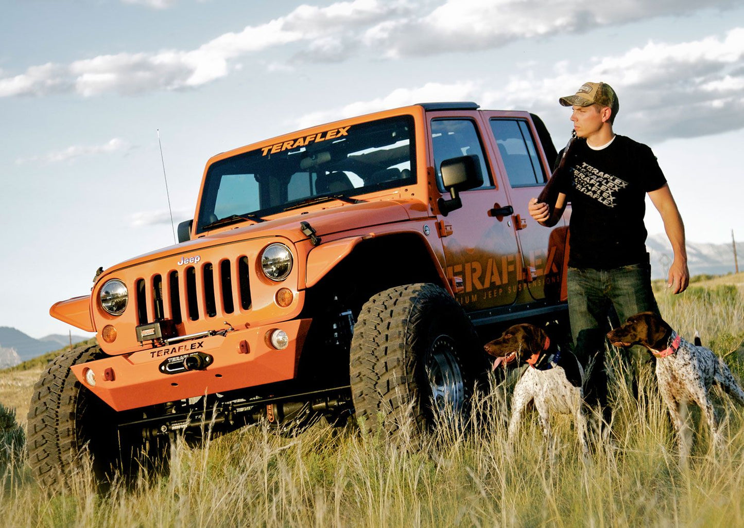 JK: RockGuard Epic Front Bumper – Offset Drum Winch