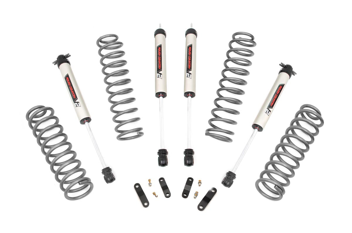 2.5 Inch Lift Kit | Coils | V2 | Jeep Wrangler JK 2WD/4WD (07-18)