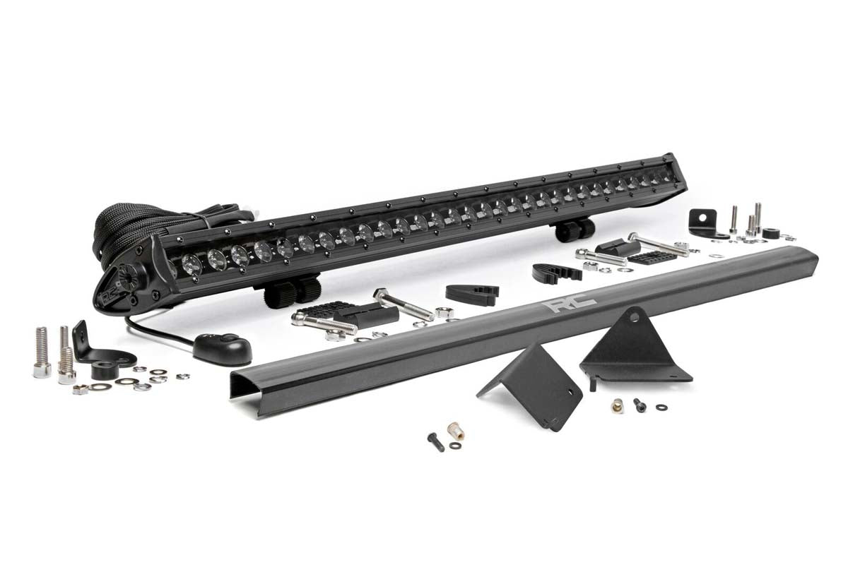 LED Light | Under Bed | 30" Black Single Row | Can-Am Defender (16-22)