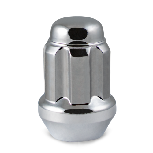9/16" CLOSED END (LONG)SPLINE 8 LUG 2.00" CHROME 32 LUGS, 1 KEYCHROME