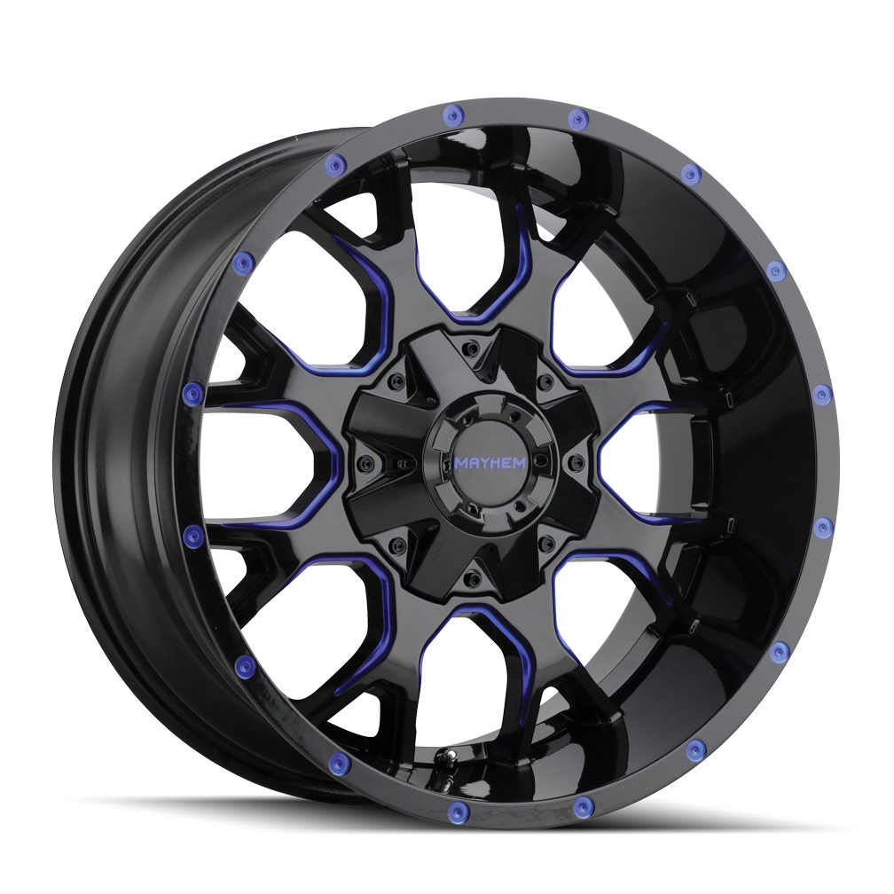 WARRIOR (8015) BLACK W/PRISM BLUE