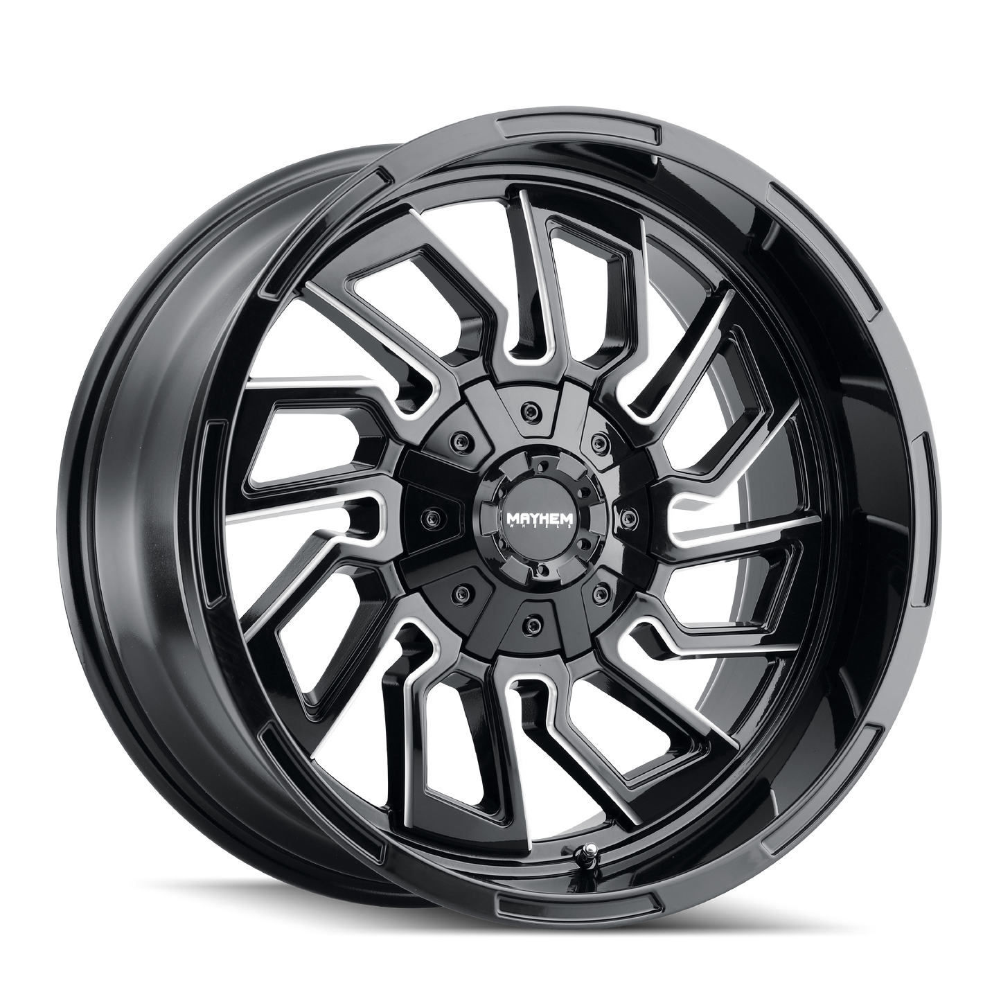 FLYWHEEL (8111) GLOSS BLACK/MILLED SPOKES