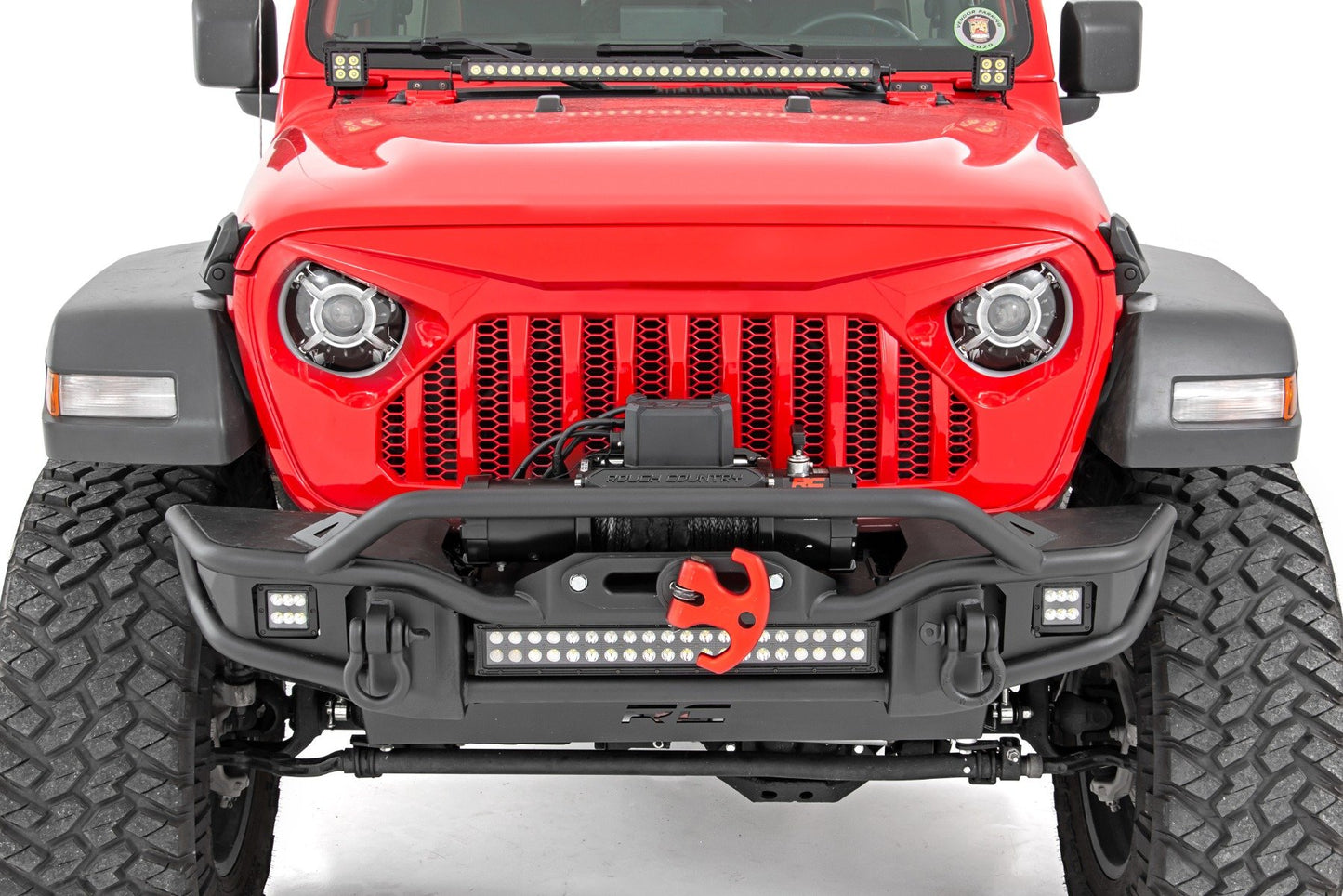 Headlights | DRL Halo LED | 9" | Jeep Gladiator JT (20-23)/Wrangler JL (18-23)