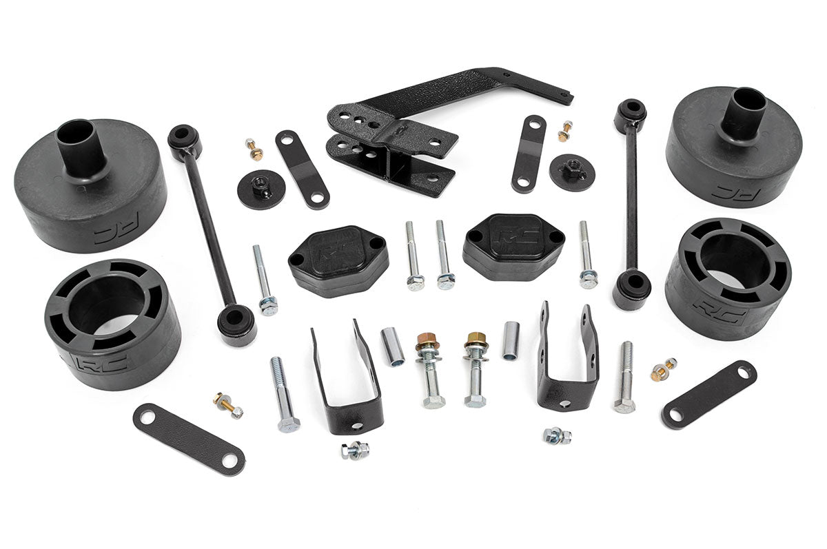 2.5 Inch Lift Kit | Spacers | Series II | Jeep Wrangler JK (07-18)