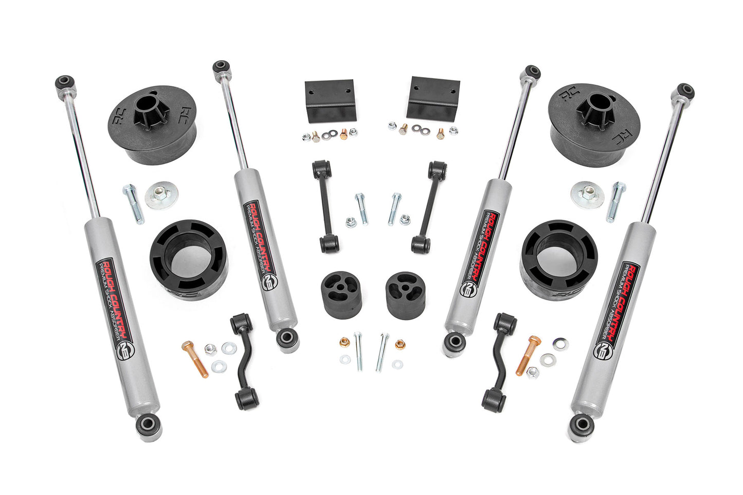 2.5 Inch Lift Kit | Spacers | N3 | Jeep Wrangler JL 4WD (2018-2023)