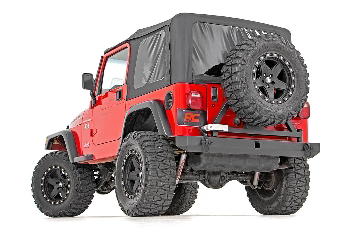 Rear Bumper | Tire Carrier | Jeep Wrangler TJ (97-06)/Wrangler YJ (87-95)