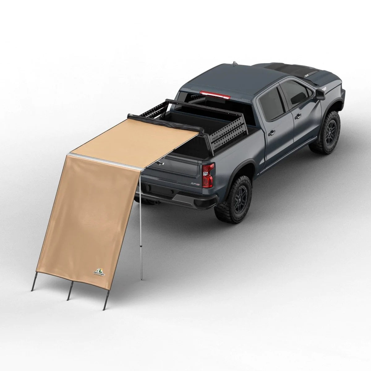 TUFF STUFF® OVERLAND AWNING SHADE WALL, 4.5' X 6'