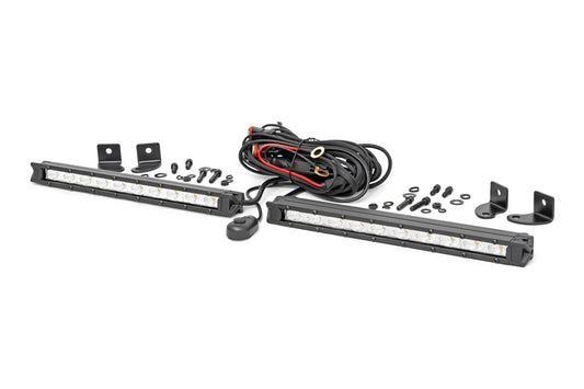 Chrome Series LED | 10" Pair | Slim Line