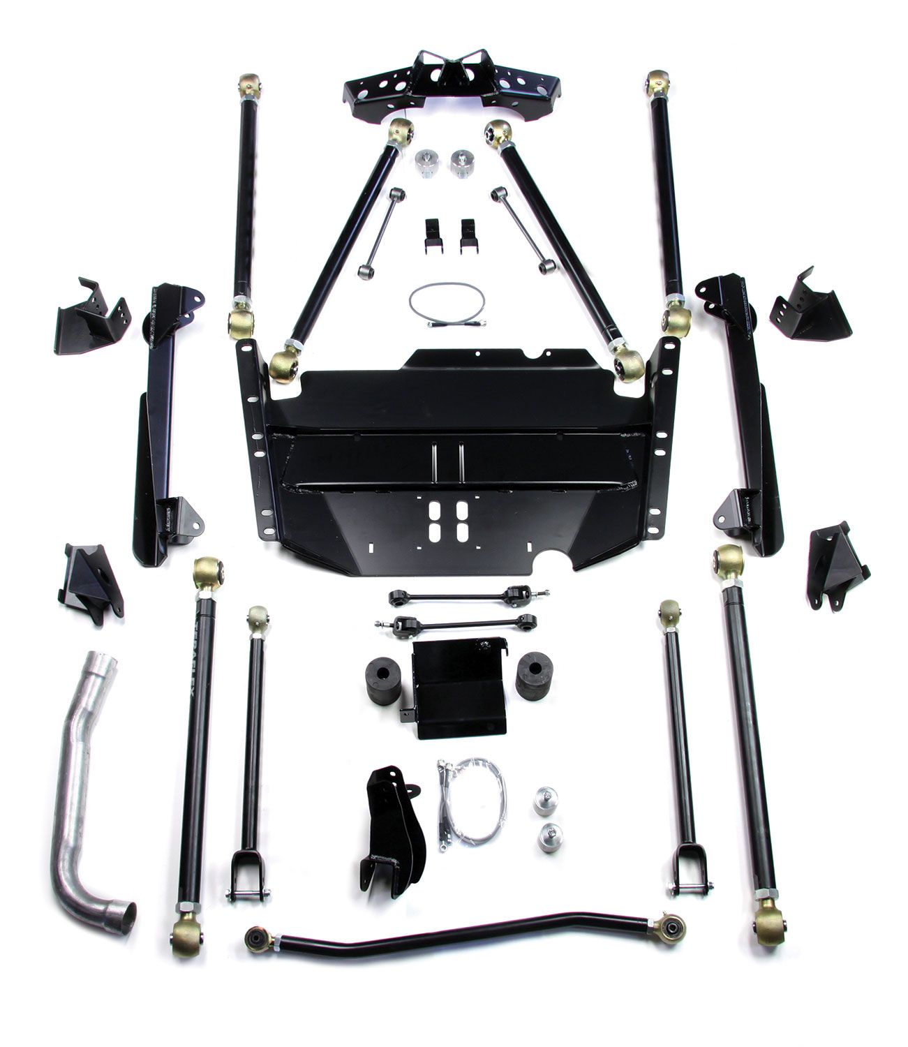 TJ SWB: Pro LCG Long Arm Suspension System for Coilover Setup