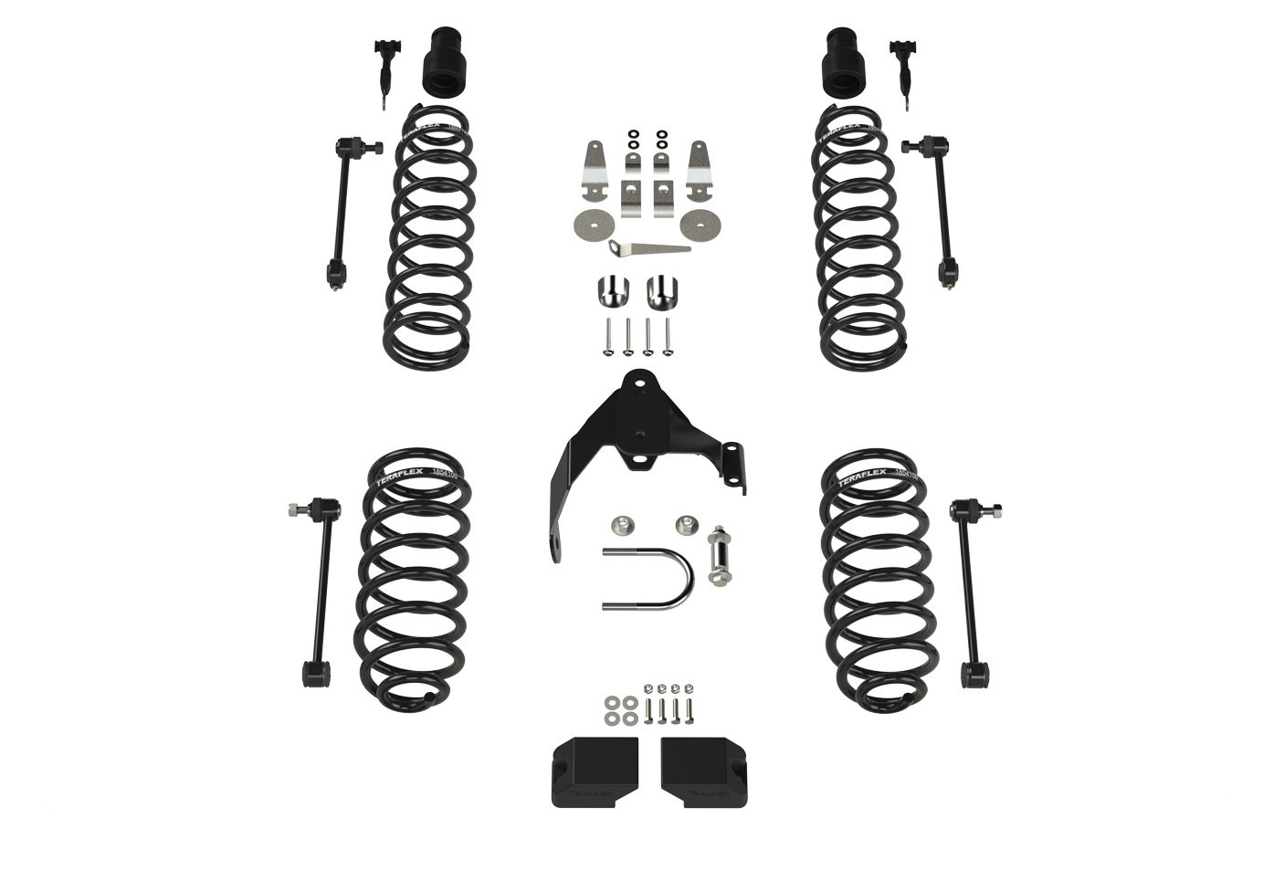 JK: 3” Coil Spring Base Lift Kit – No Shocks