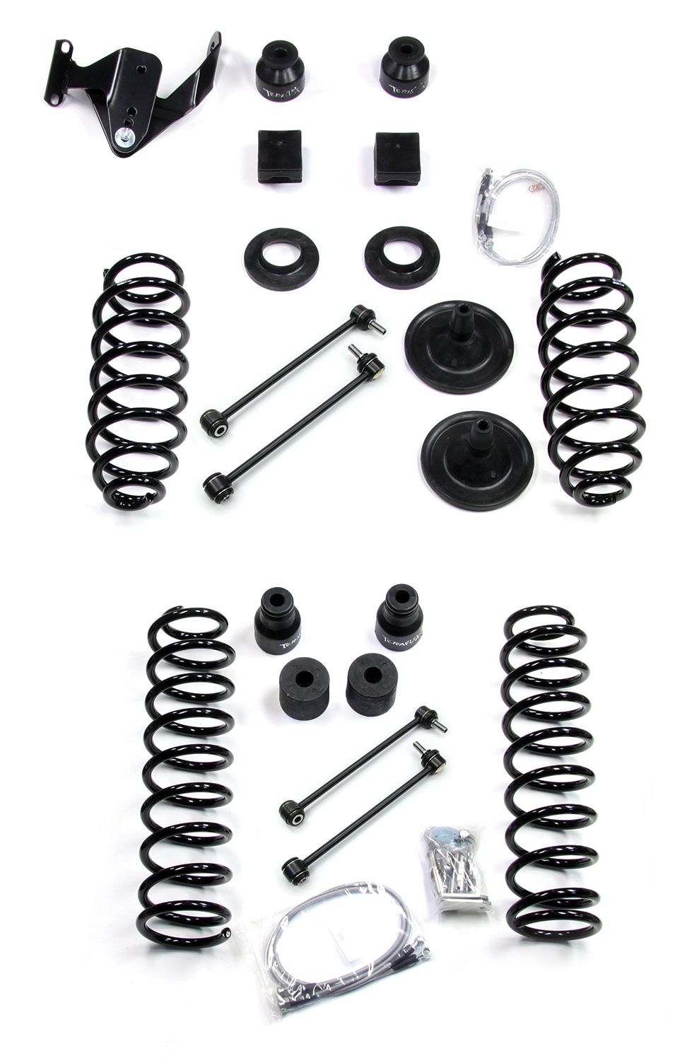 JK: 4” Coil Spring Base Lift Kit – No Shocks