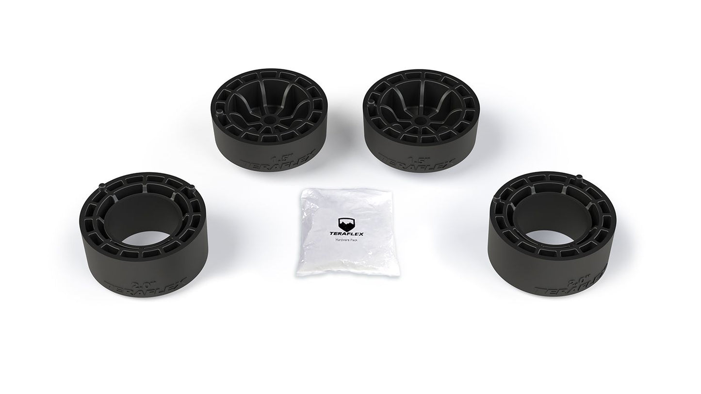 JL: 1.5” Performance Spacer Lift Kit – No Shocks
