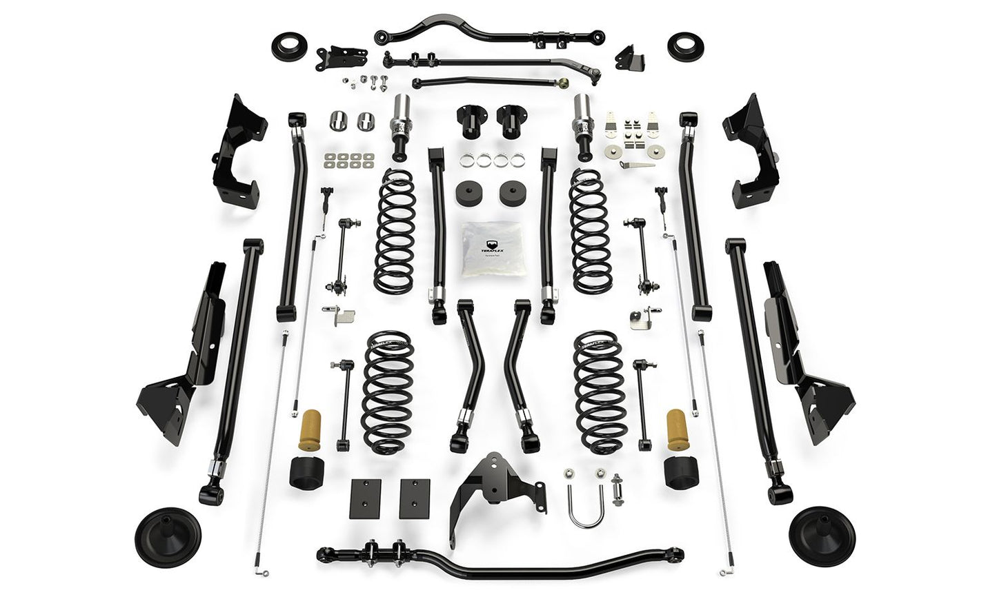 JK 2dr: 6” Alpine CT6 Long Arm Suspension System
