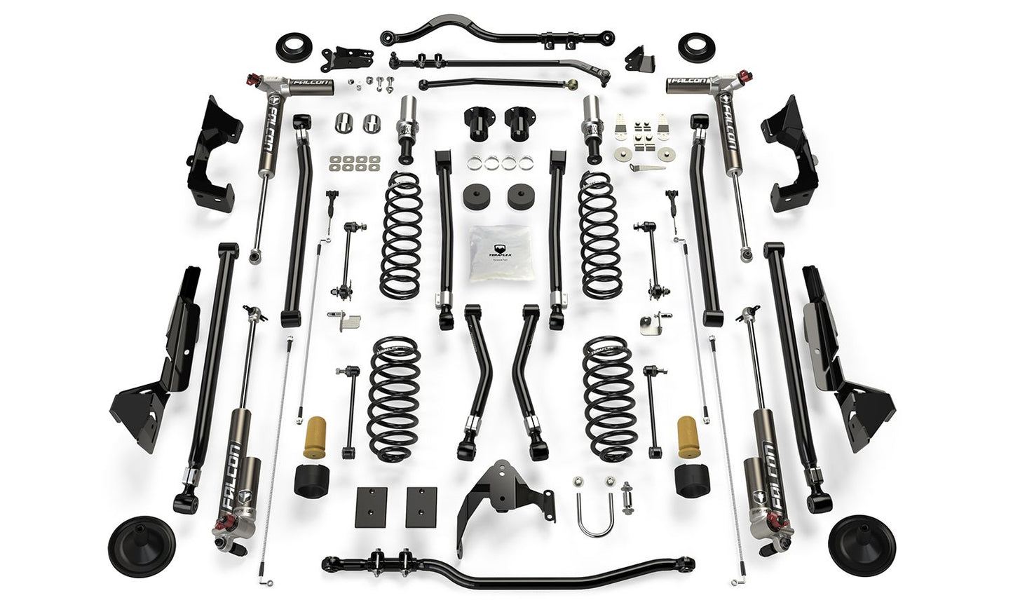 JK 2dr: 6” Alpine RT6 Long Arm Suspension System