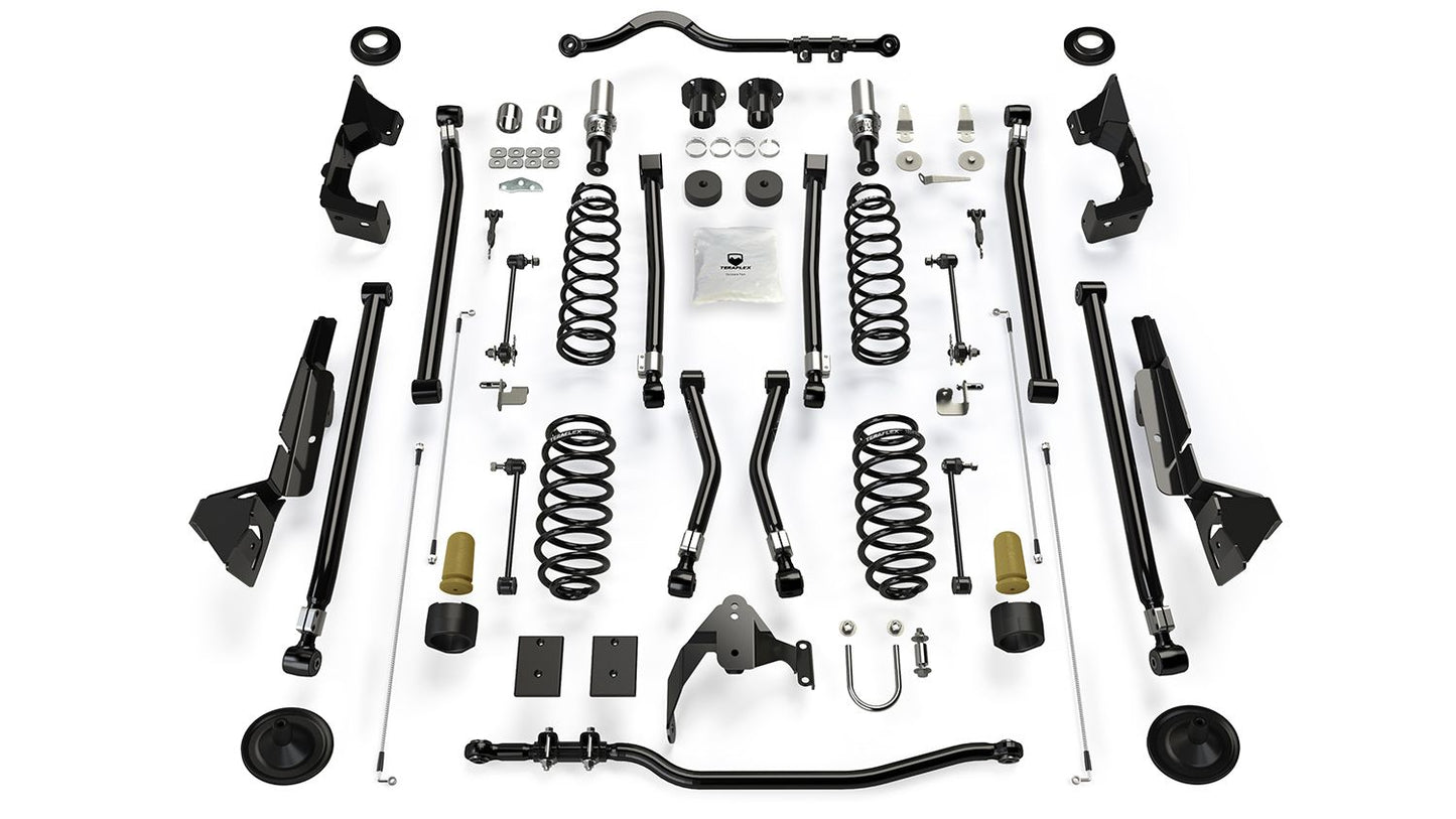 JK 4dr: 4” Alpine CT4 Long Arm Suspension System