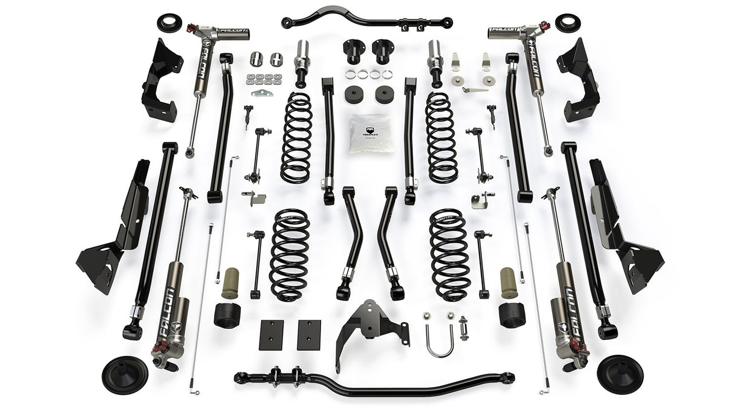 JK 4dr: 4” Alpine CT4 Long Arm Suspension System