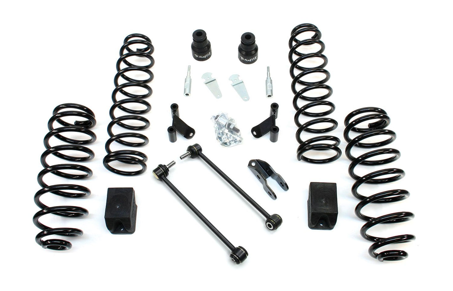 JK: 2.5” Coil Spring Base Lift Kit & Shock Extensions