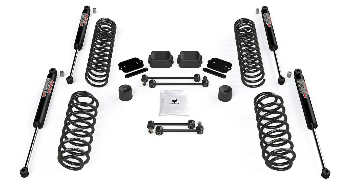 JL: 2.5” Coil Spring Base Lift Kit & 9550 VSS Twin-Tube Shocks
