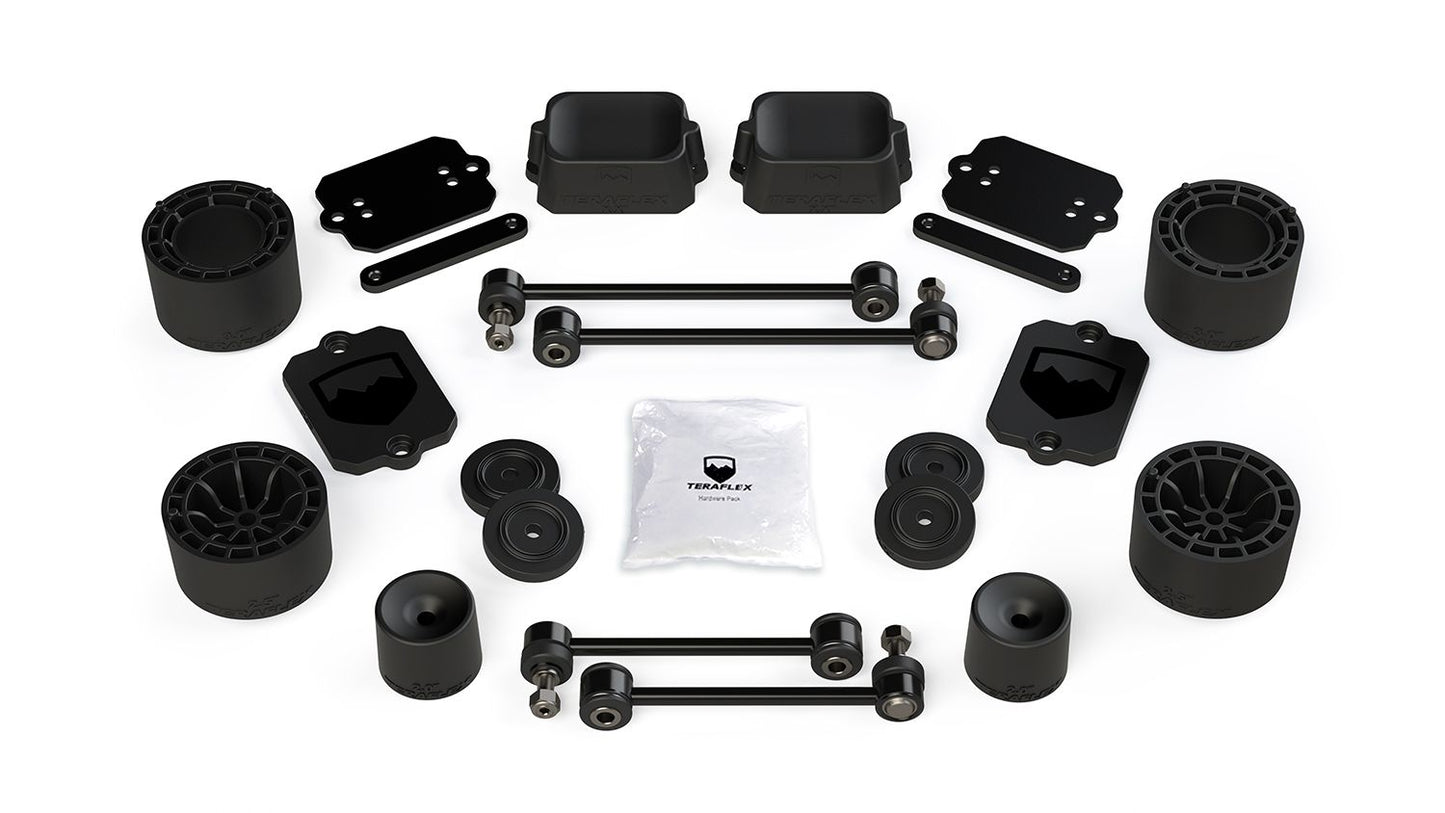 JL 4dr Sport/Sahara: 2.5” Performance Spacer Lift Kit