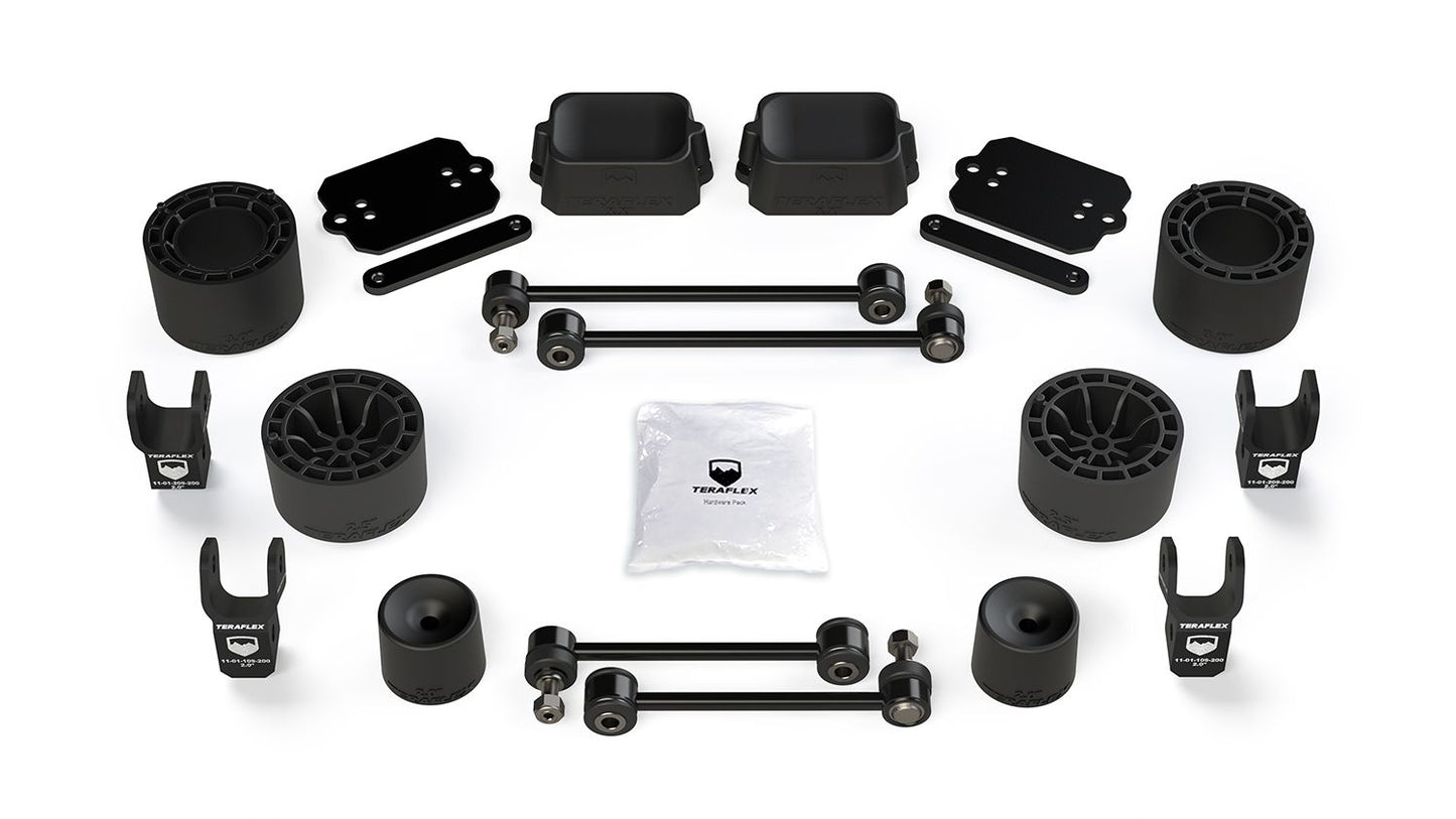 JL 4dr Rubicon: 2.5” Performance Spacer Lift Kit