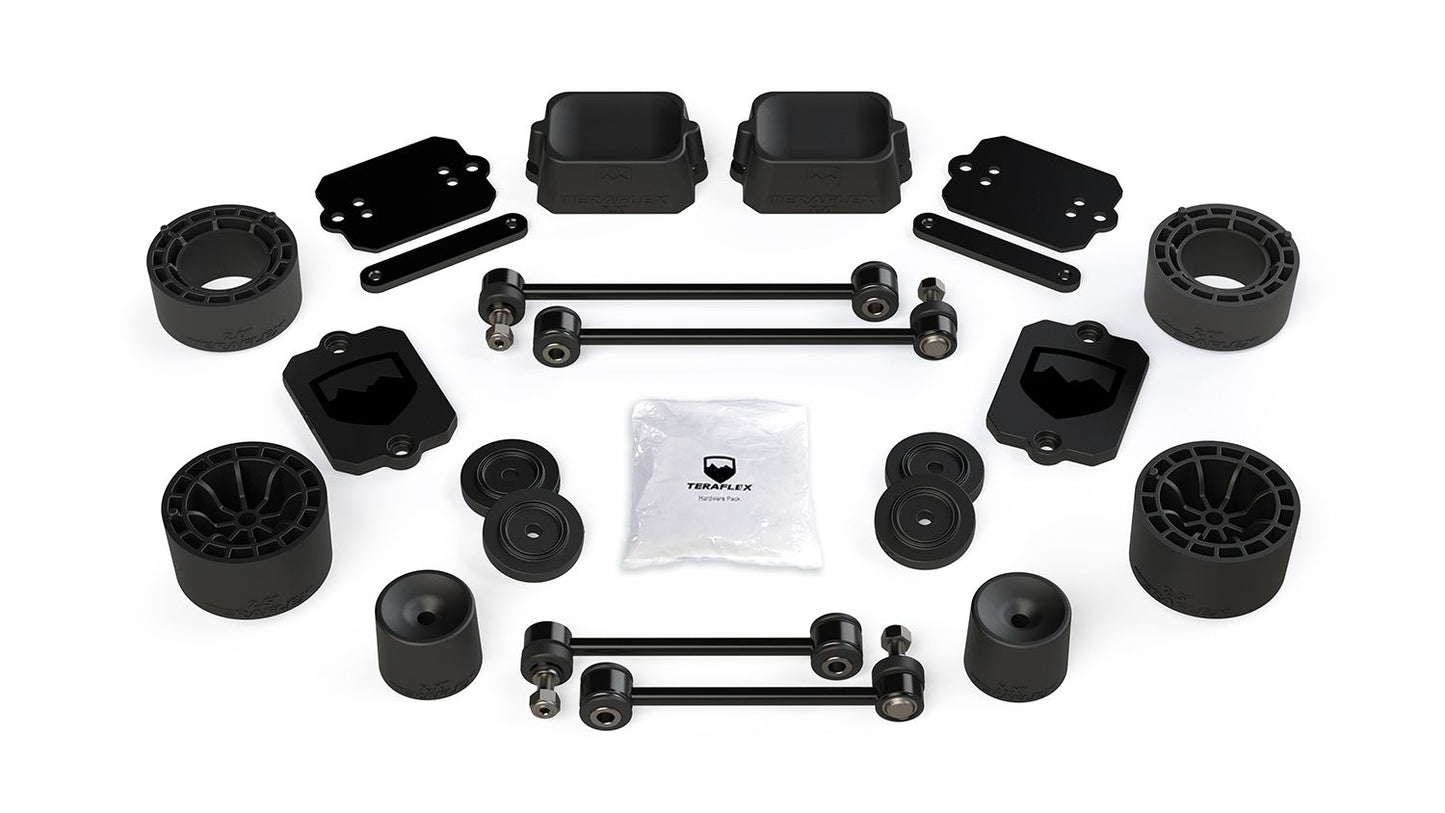 JL 2dr Sport/Sahara: 2.5” Performance Spacer Lift Kit