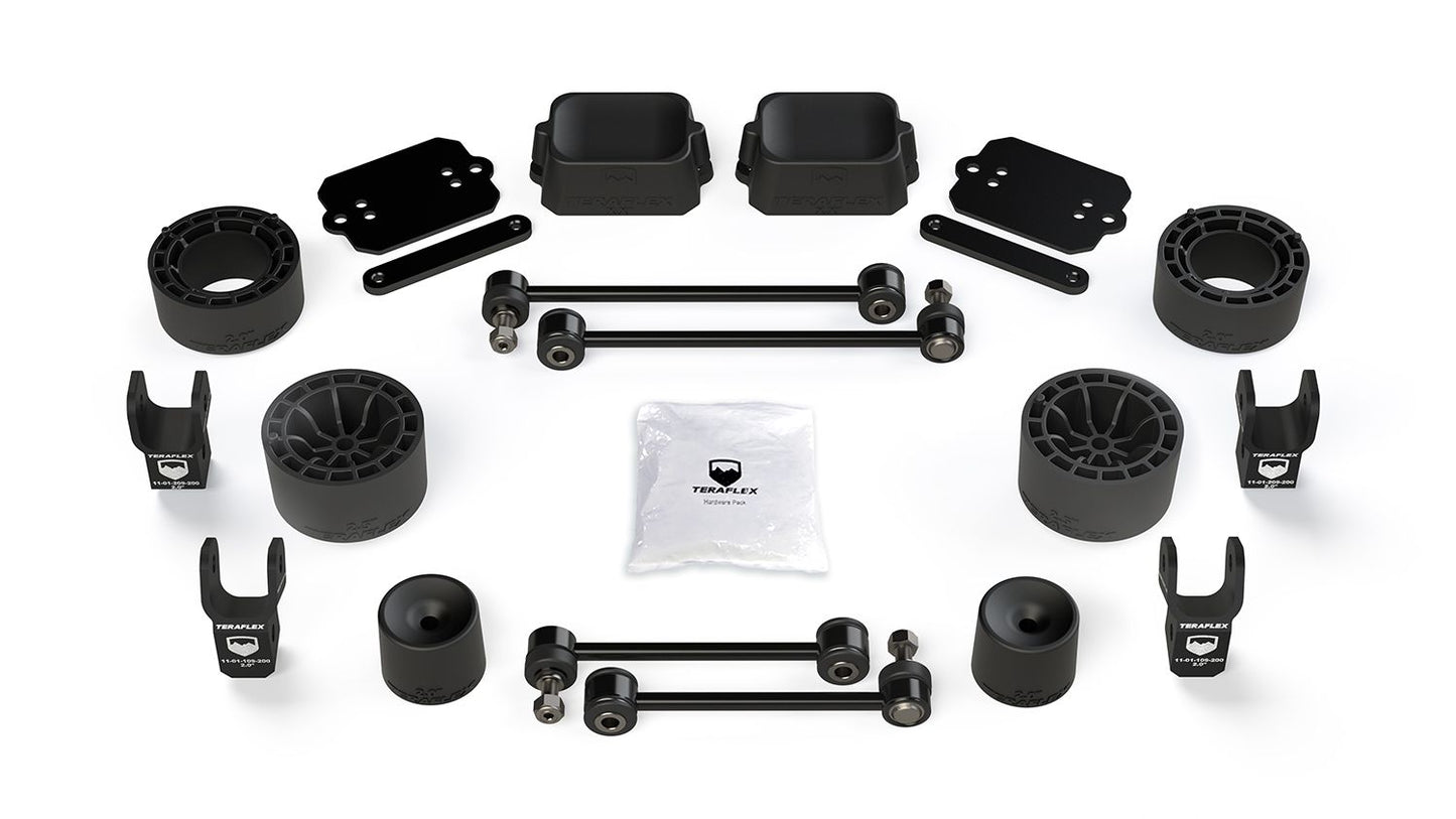 JL 2dr Rubicon: 2.5” Performance Spacer Lift Kit