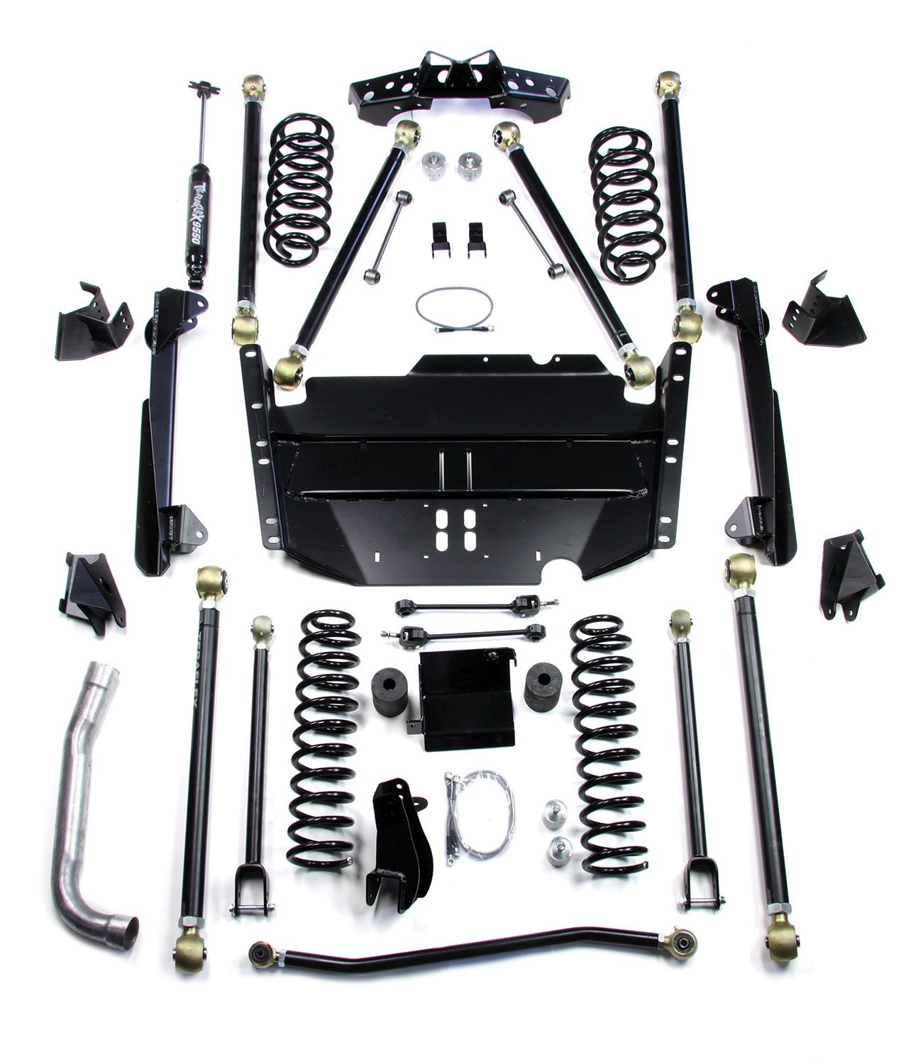 LJ LWB: 5” Pro LCG Long Arm Suspension System – No Shocks