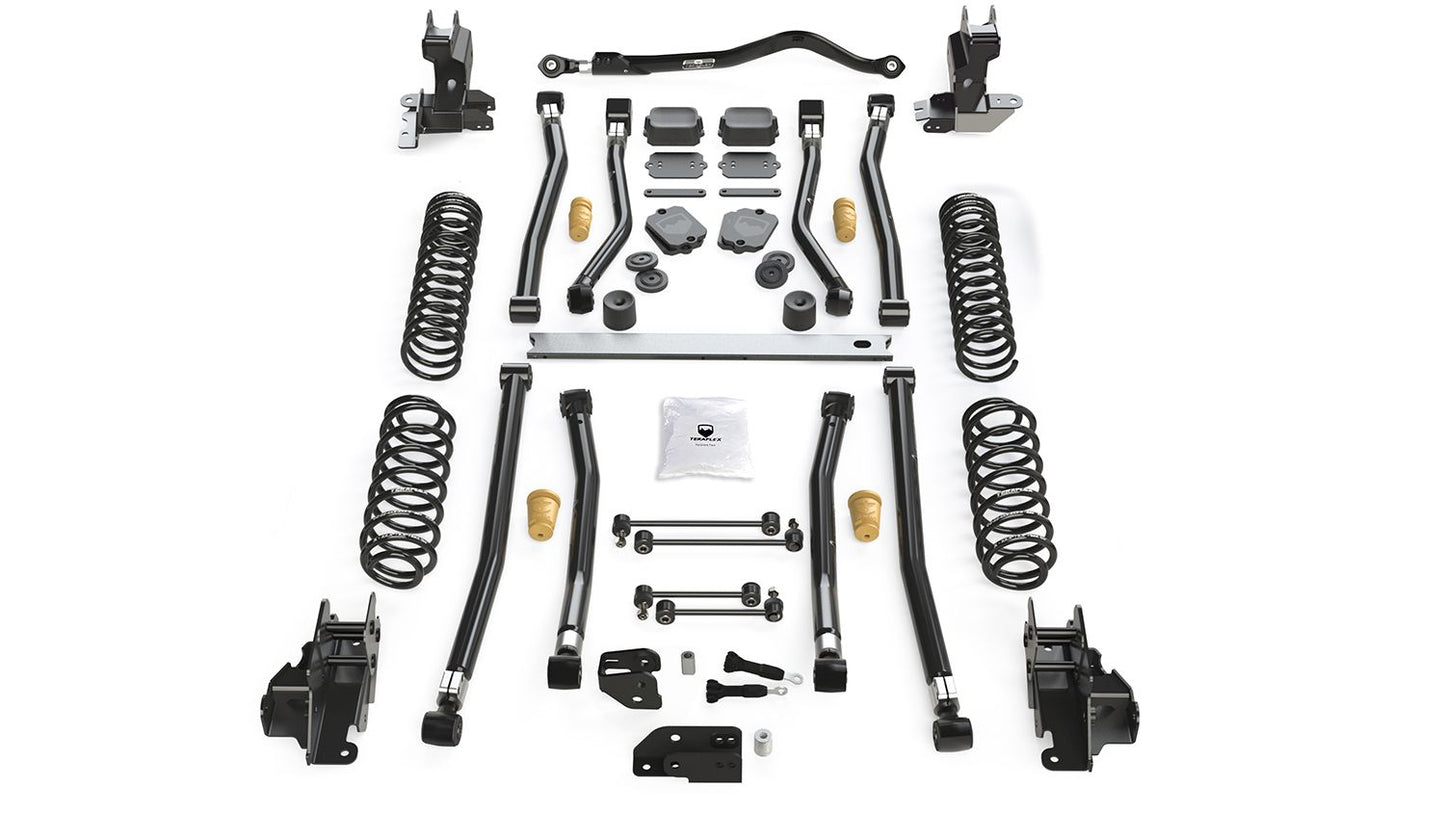 JL: 4.5” Alpine CT4 Long Arm Suspension System – No Shocks