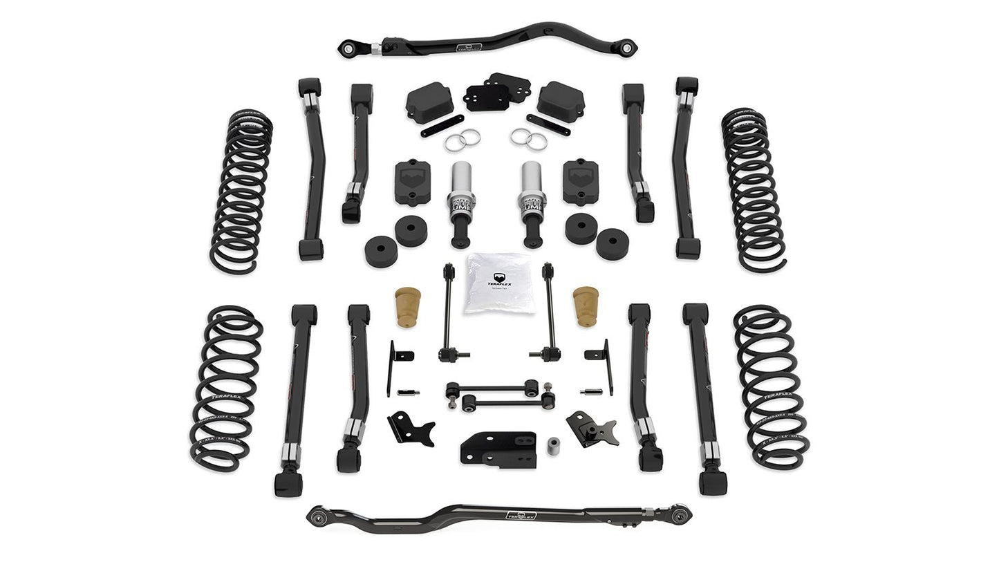 JL: 3.5” Alpine RT3 Short Arm Suspension System – No Shocks