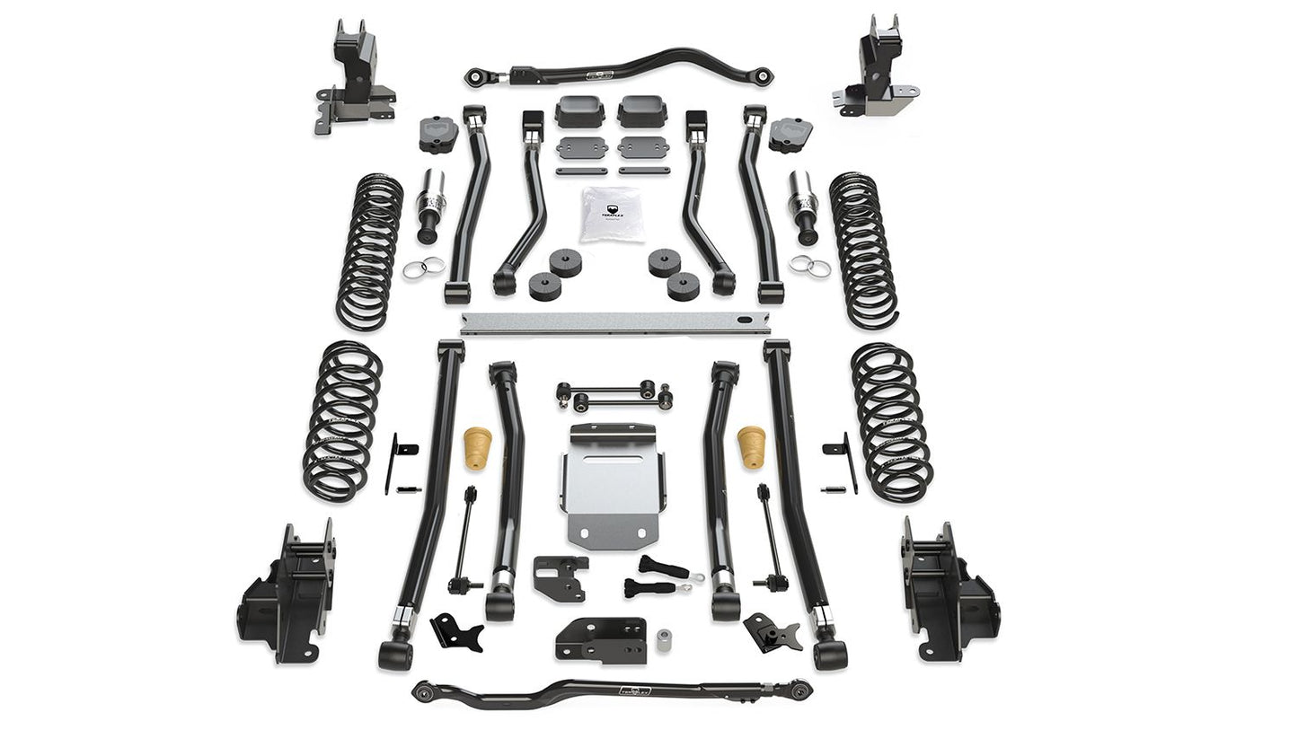 JL: 3.5” Alpine RT3 Short Arm Suspension System – No Shocks