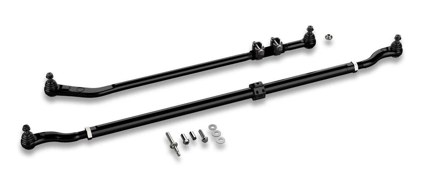 JK: HD Chromoly Tie Rod Kit & HD Forged Drag Link Kit