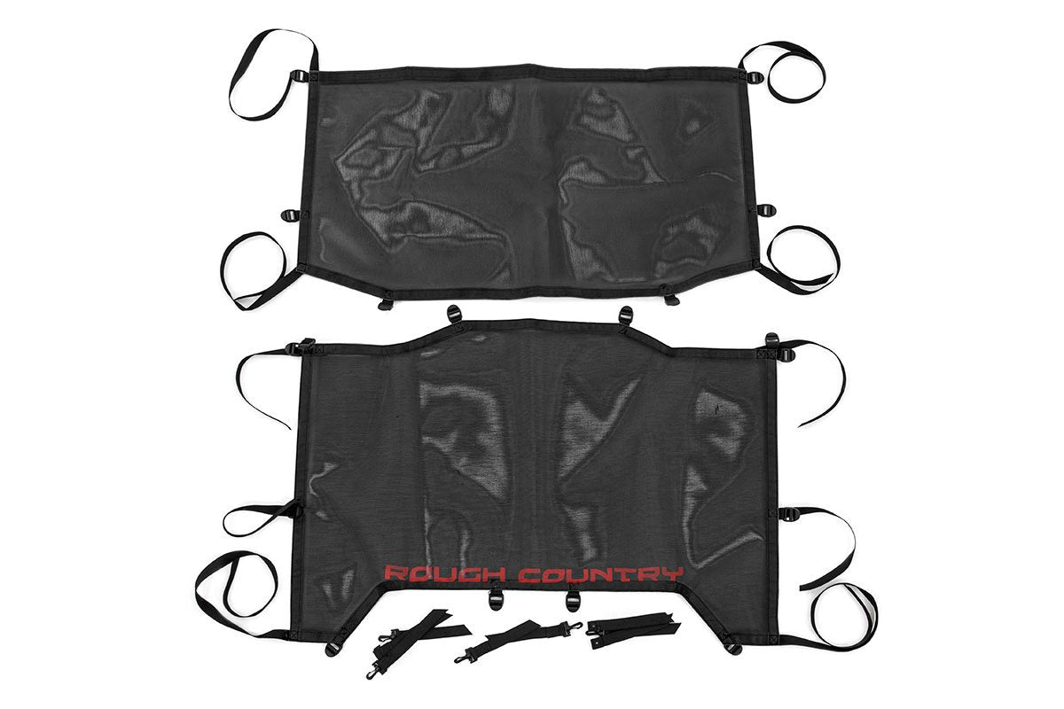 Mesh Bikini Top Plus | Black | Jeep Wrangler JL 4WD (2018-2023)