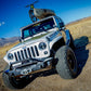 JK: RockGuard Epic Front Bumper w/ Hoop – Centered Drum Winch