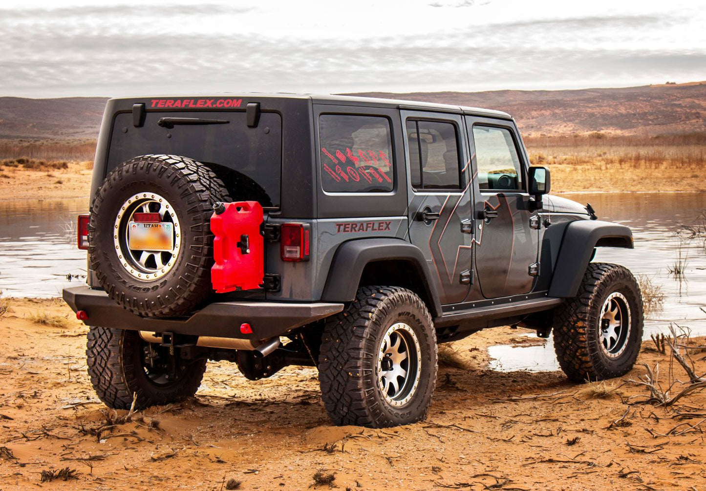 JK: RockGuard Outback Rear Bumper