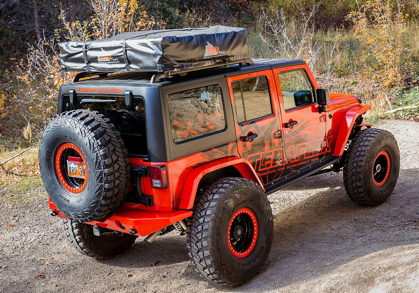 JK: RockGuard Outback Rear Bumper