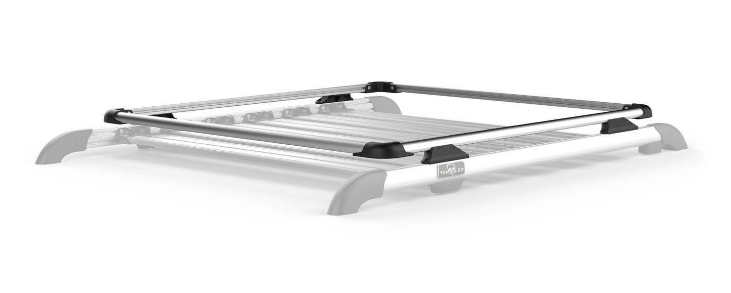 JK 4dr: Nebo Roof Rack Raised Rail Kit