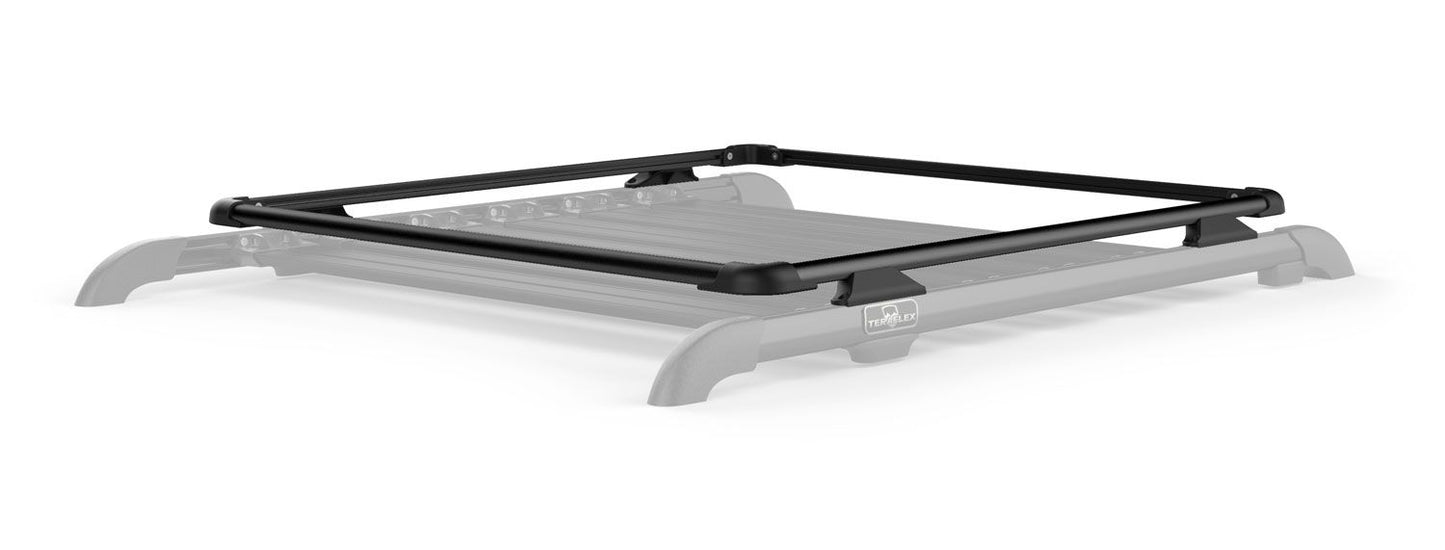 JK 4dr: Nebo Roof Rack Raised Rail Kit