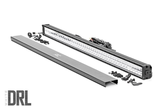 Chrome Series LED Light | 50 Inch | Dual Row | White DRL