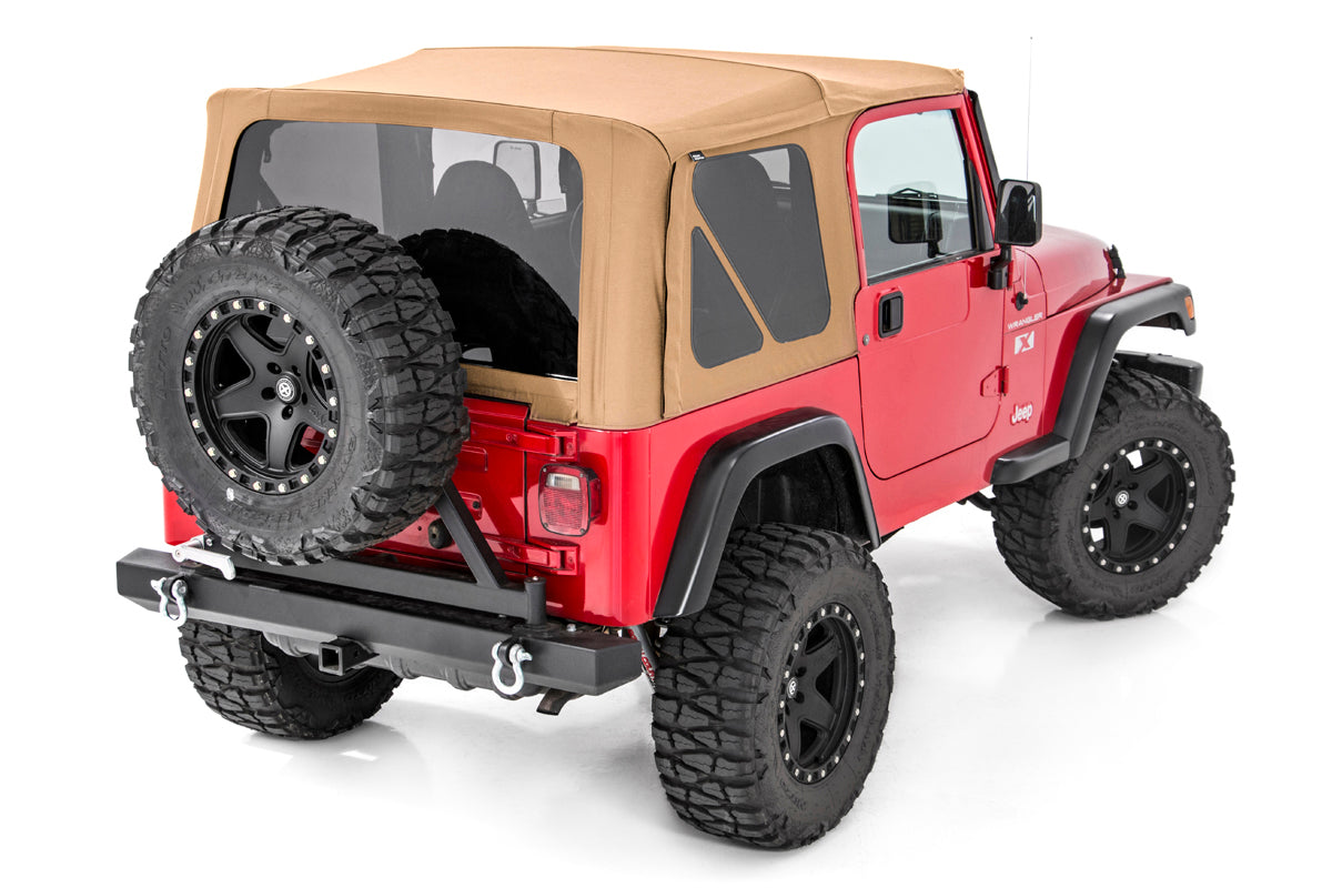 Soft Top | Replacement | Spice | Half Doors | Jeep Wrangler TJ (97-06)