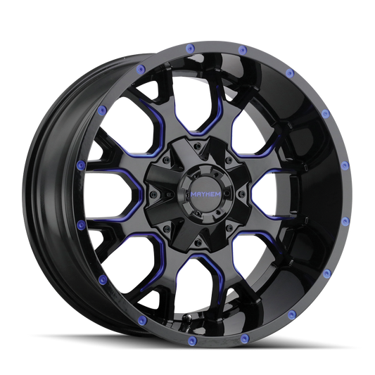 WARRIOR (8015) BLACK W/PRISM BLUE