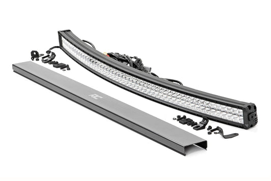 Chrome Series LED | 54 Inch Light| Curved Dual Row | White DRL