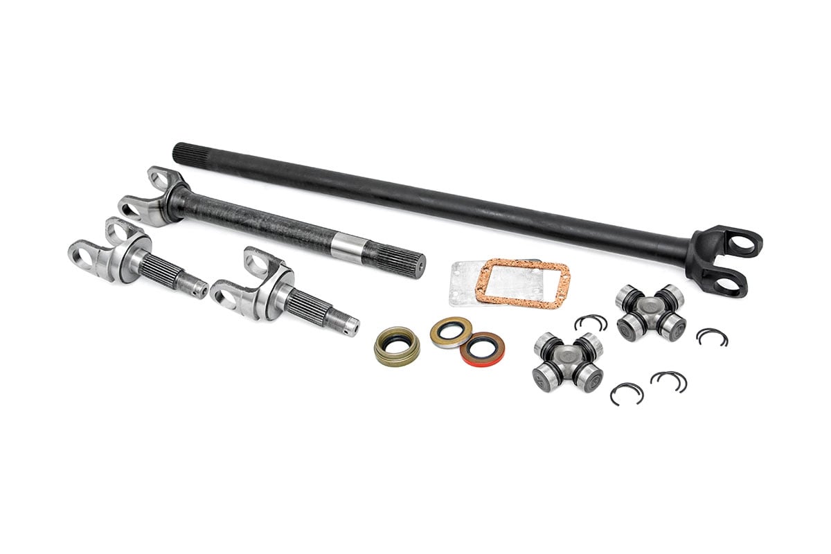 Axles | D30 | 27 Spline | 4340 Chromoly | Jeep Cherokee XJ/Wrangler TJ/Wrangler YJ 4WD