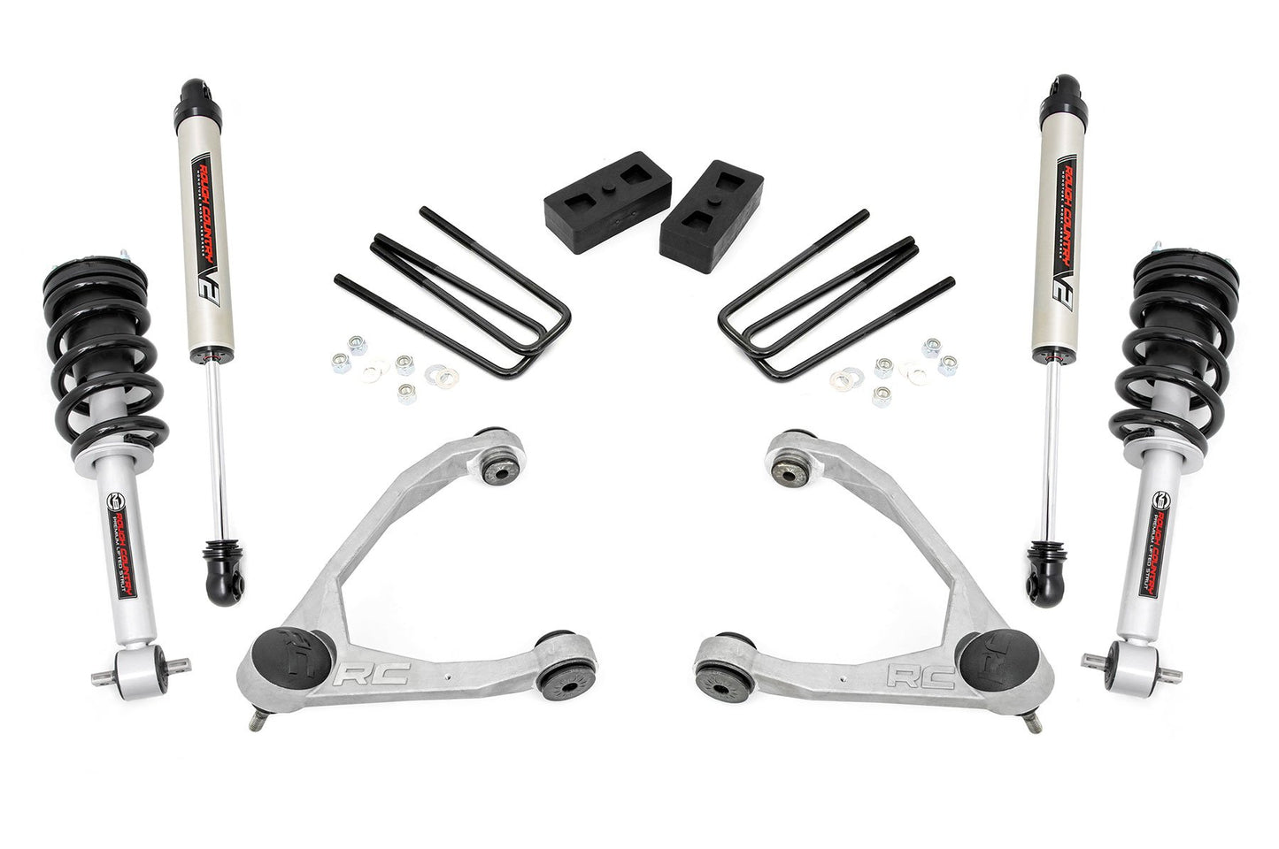 3.5 Inch Lift Kit | Cast Steel | N3/V2 | Chevy/GMC 1500 (07-13)