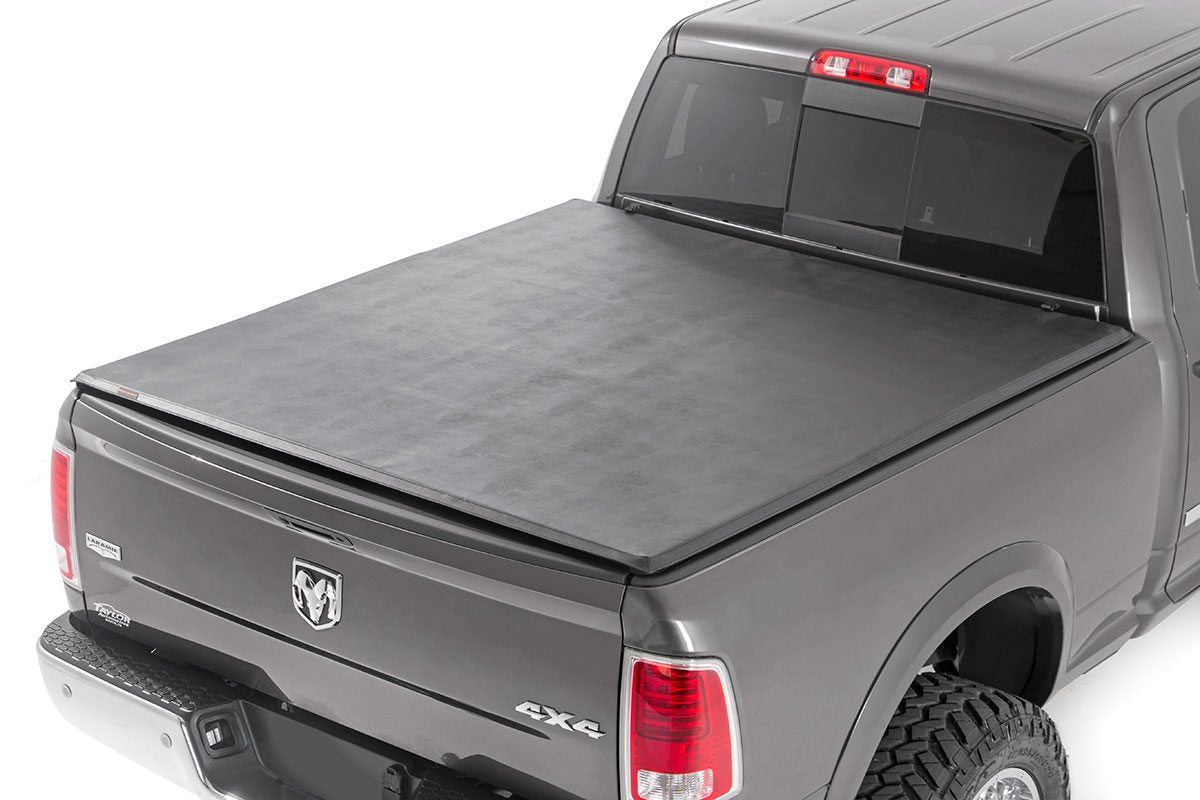 Bed Cover | Tri Fold | Soft | 6'4" Bed | Ram 1500/2500/3500 2WD/4WD
