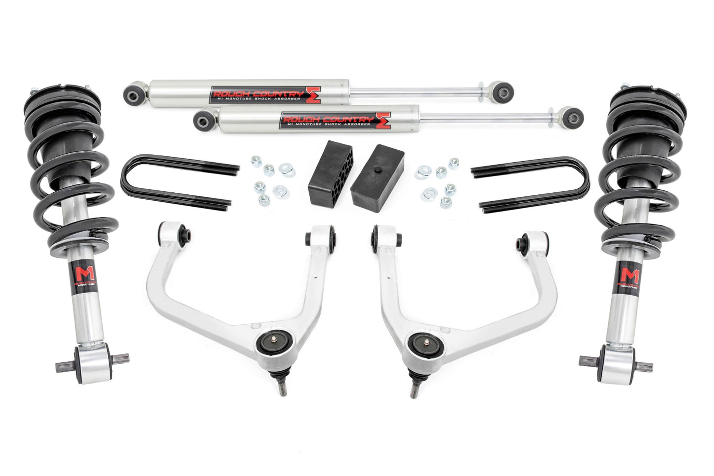 3.5 Inch Lift Kit | Mono Leaf Rear | M1 Struts/M1 | GMC Sierra 1500 (19-23)