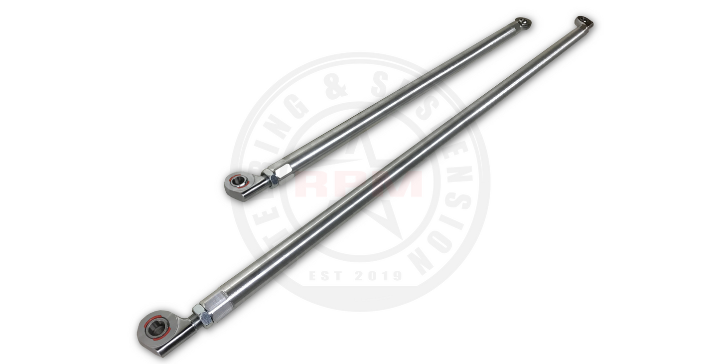 TJ/LJ 1-Ton Aluminum Tie Rod and Drag Link Heim Steering Kit