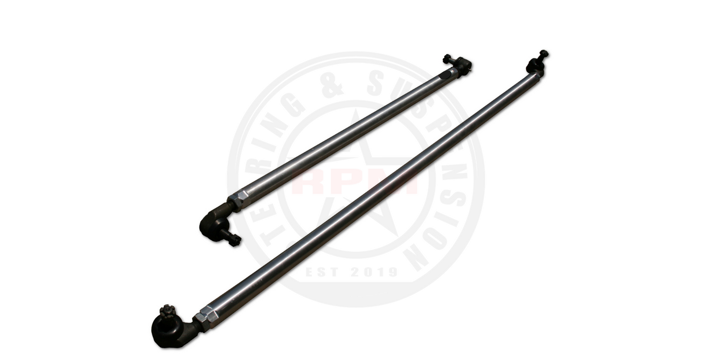 TJ to JK Axle Conversion 1-Ton Aluminum Tie Rod and Drag Link Steering Flip Kit